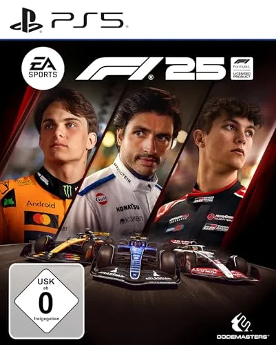 F1 2025 - PS5 [EU Version] - PS5 Simulationsspiel mit überarbeitetem My-Team-Modus und spannendem Braking Point 3. Schreibt eure eigenen F1-Geschichten und kämpft um die Weltmeisterschaft!