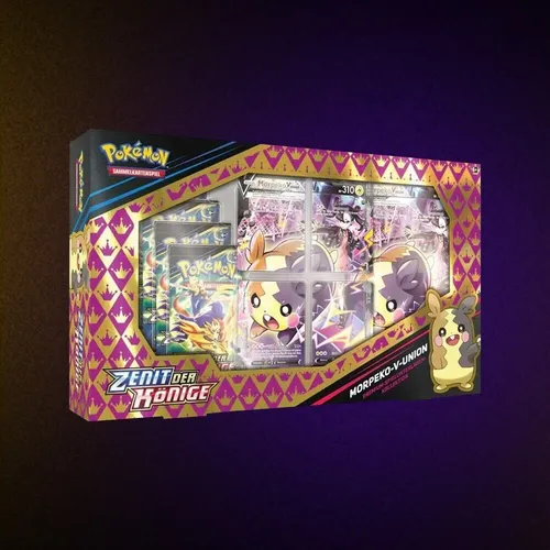 Pokemon Zenit der Könige Morpeko V - Deutsch - TCG Sammlungen & Lots, seltene Morpeko V-Karte für strategisches Spiel und Sammler, ideal für Fans des Pokémon TCG.