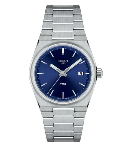Tissot PRX Herrenuhr Blau T137.410.11.041.00 - Armbanduhr für Herren mit elegantem blauen Zifferblatt und robustem Edelstahlarmband, ideal für stilbewusste Männer.