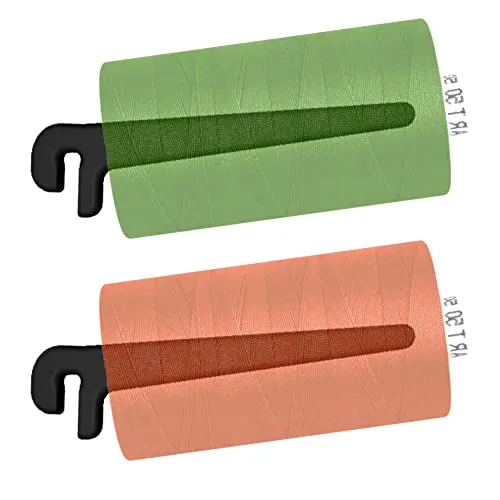 ULROAD SKH11 I 5 Stück XL Rollen Halterung Haken Nähgarn für IKEA Skadis Lochwand I SKadis Zubehör Halterung Lochplatte Garnrollen Halter