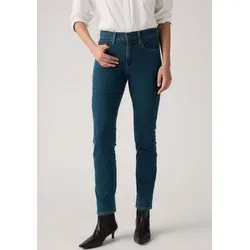 Levi's 724 High Rise Straight Torn Ball Gown - Jeans mit schmaler Passform an Hüfte und Oberschenkeln, gerades Bein und fünf Taschen für Funktionalität und Stil.