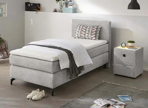 Jockenhöfer Gruppe Boxspringbett "Alinas" inkl. Topper, erhältlich in unterschiedlichen Breiten und Farbvarianten