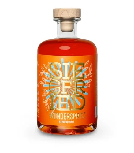 Siegfried Wonderspritz - Alkoholfreier Aperitivo mit einzigartigem Geschmack | 500ML - Erleben Sie den Siegfried Wonderspritz, einen bittersüßen alkoholfreien Aperitivo. Seine leuchtende Farbe und erfrischender Geschmack machen ihn zum idealen Begleiter für besondere Anlässe und gesellige Momente.