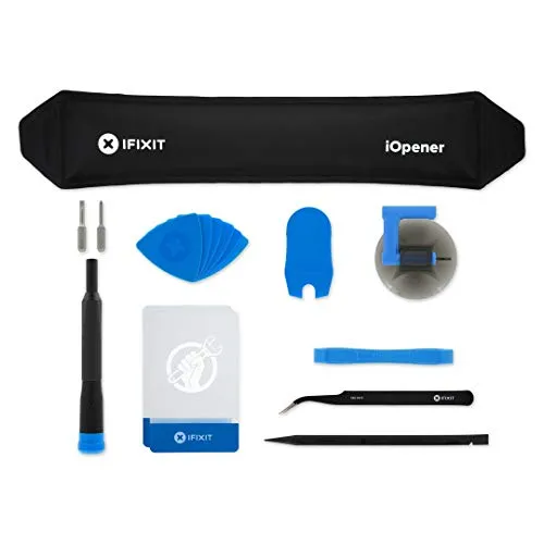 iFixit iOpener Toolkit - Werkzeugset für die Elektronikreparatur, löst Klebebefestigungen schonend und ist mehrfach verwendbar – ideal für Smartphones und Tablets.