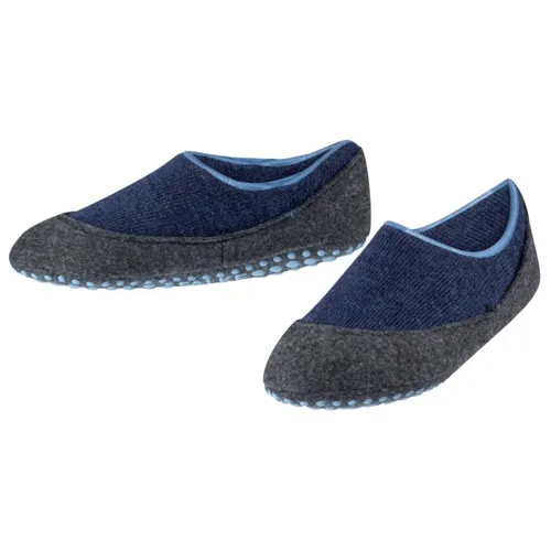 Falke Kid's Cosy Slipper Catspads - Hüttenschuhe 25-26 blau - Bequeme und warme Hüttenschuhe für Kinder in Blau, Größe 25-26; ideal für gemütliche Stunden zu Hause; aus hochwertiger Wolle für optimalen Tragekomfort.