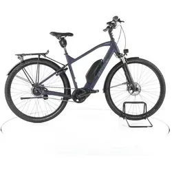 Böttcher Shark EP8 City E-Bike - fernblau - 51 - Refurbished E-Bike in 51 cm für Körpergrößen von 185 bis 200 cm. Mit leistungsstarkem Shimano Steps Akku (630 Wh) und EP8 Motor für zuverlässigen Fahrspaß. Vollständig geprüft mit 2-Jahres-Garantie auf Motor und Akku.