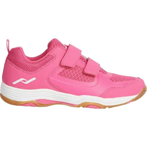 PRO TOUCH Kinder Volleyballschuhe Rebel IV VLC J - Hochwertiger Hallenschuh für Kinder, ideal für Training und Schulsport, mit atmungsaktivem Mesh-Obermaterial und griffiger Gummi-Außensohle für optimalen Komfort und Sicherheit.