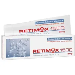 Retimax 1500 Salbe 30 g - Arzneimittel zur Hautpflege, enthält hochwirksame Inhaltsstoffe zur Linderung von Hautproblemen und zur Unterstützung der Regeneration.