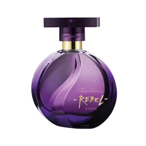AVON Cosmetics Eau de Parfum FAR AWAY REBEL, Taschenspray, Körperlotion, Duft für Frauen, 1-tlg., frische Orangenblüte, Orientalisch-Fruchtige Duft