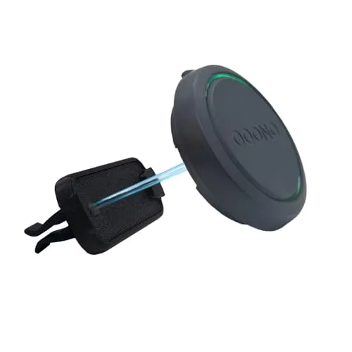Kstar Magnetische Halterung für OOONO NO2 CO-Driver - Robuste Auto-Halterung zur Befestigung am Lüftungsgitter - Sicherer Magnet-Halt. UV- und hitzebeständig - Made in Germany.