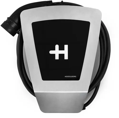 AMPERFIED Elektroauto-Ladestation Energy Control 11kW 5m schwarz - Wallbox für Elektroautos mit 11kW Ladeleistung, 5m Kabel und smarten Funktionen zur Energieüberwachung.