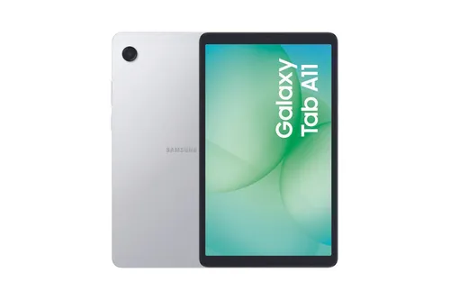 Samsung Galaxy Tab A11 X130 - 8,7 Zoll, 8GB RAM, 128GB, Silber - Tablet mit 8,7 Zoll Display, 8 GB RAM und 128 GB Speicher, ideal für Multitasking und Medien. Ausgestattet mit Wi-Fi und Bluetooth für eine reibungslose Konnektivität.