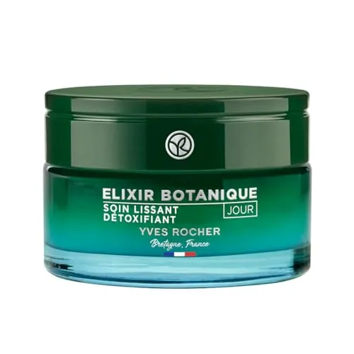 Yves Rocher ELIXIR BOTANIQUE - Reparierende Tagespflege - Anti-Pollution - Glättende Detox Tagespflege für strahlende Haut - 50ml