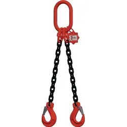 Anschlagkette 2-strängig,Güte 8 L1000xS8mm Trgf.2800/2000kg MCBULL