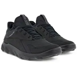 ECCO Herren Mx Hiking Shoe - Schwarz, 45 EU - Wanderschuhe mit anatomisch geformtem Leisten und ECCO FLUIDFORM Technologie für perfekten Sitz und Komfort. Robuste Außensohle sorgt für hohe Griffigkeit und Stabilität auf jedem Terrain.