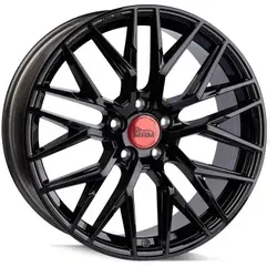 MAM RS4 8x18 5/112 ET30 Black Painted - Sportliche Alufelgen - Felgen für sportliches Fahren: 8x18 Zoll, ET30, in elegantem Schwarz, ideal für eine individuelle Fahrzeugoptik.