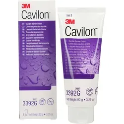 CAVILON 3M Langzeit-Hautschutz-Creme 3392G - Inkontinenzpflege mit 24h Schutzwirkung, hochergiebig, wasserfest und hypoallergen – ideal für sensitive Haut.