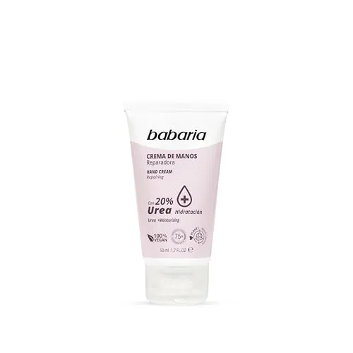 Babaria - Crema de manos anti-grietas, 50 ml