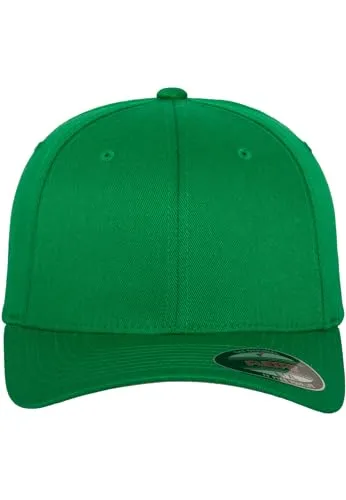 Flexfit Unisex Cap Wooly Combed, Unisex Baseballkappe, S/M, Pepper Green