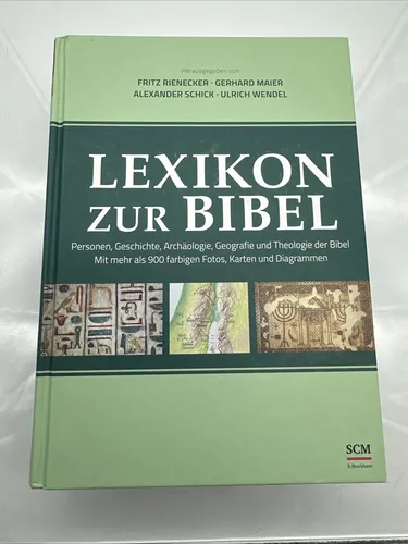Lexikon zur Bibel von Gerhard Maier und Kollegen - Hörbuch über die Bibel, umfassendes Nachschlagewerk mit 1310 Seiten, ideal für tiefgehende Studien und Verständnis der biblischen Texte.