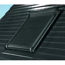 Roto Designo R7 Außenrollladen Standard-Renovierung ZRO RT2 10/12 EF R703 Funk Anthr.Metallic