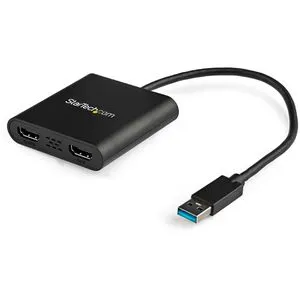 StarTech.com USB 3.0 auf Dual HDMI Adapter - DP-HDMI-Adapter für Windows, ermöglicht die Erweiterung Ihres Desktops mit zwei HDMI-Monitoren und unterstützt beeindruckende 4K Auflösungen für optimale Produktivität.