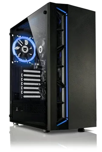 BEASTCOM Q2 PC | Silent Business Office Computer 12 Threads, Intel i5-12400 6X 4,40Ghz, 4K Intel UHD Grafik, 16GB RAM, 1TB SSD, WLAN 5, Windows 11