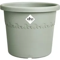 elho Algarve Cilindro Wheels 48cm – Großer Blumentopf mit unsichtbaren Rollen - Garten-Zubehör aus 100% recyceltem Kunststoff, frostbeständig und mit unsichtbaren Rollen für eine einfache Mobilität.
