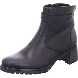 Ara Ronda Stiefelette - Schwarz Glattleder Größe: 37.5 Normal - Elegante Damenstiefelette aus hochwertigem Glattleder mit bequemer Highsoft-Funktion und herausnehmbarem Fußbett für individuellen Komfort. Ideal für schicke Business-Outfits oder lässige Jeans.