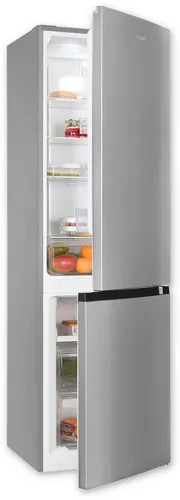 exquisit Kühl-Gefrierkombination KGC265-70-NF-040C - 180,5 cm hoch, 253 Liter Nutzinhalt, Total NoFrost und energieeffizient mit 4-Sterne-Gefrierfach