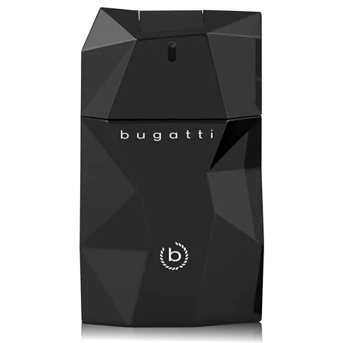 bugatti UNLIMITED BLACK Eau de Toilette Spray 100ml - Holzig-maskuliner Herrenduft aus Frankreich, langanhaltend und vegan – ideal für den modernen Mann.