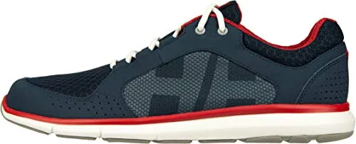 Helly Hansen Herren Ahiga V4 HP Sneaker, 40, Marine - Herren Multisport & Speed Hiking Schuhe, schnelltrocknendes Obermaterial und hervorragende Atmungsaktivität für optimale Performance bei Outdoor-Aktivitäten.