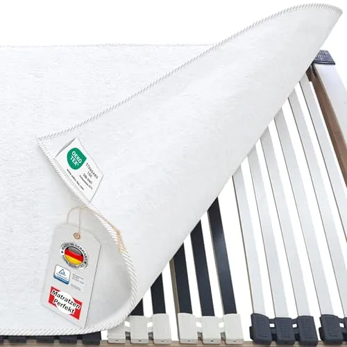Matratzenschoner Matratzen Schoner, atmungsaktiv - Matratzenauflagen aus atmungsaktivem Ökotex 100 Material, ideal zum Schutz vor Staub und Bakterien, verlängern die Lebensdauer Ihrer Matratze.