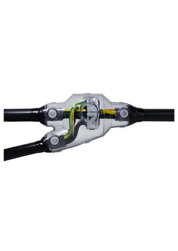 Cellpack Gießharz-Abzweigmuffe Y00, max. Kabeldurchmesser 23 mm - Sonstige Elektroinstallationsartikel, kompakte und sofort betriebsbereite Muffe für einfache Montage, beständig gegen chemische Einflüsse und UV-Strahlen.