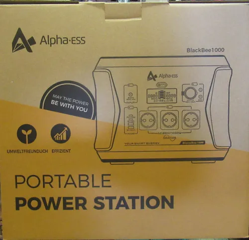 ALPHA BlackBee 1000 Portable Power Station 1000W/1036Wh
