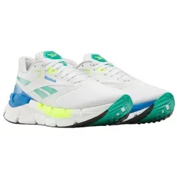 Reebok Laufschuhe FloatZig Symmetros Herren - Weiss/Lime/Blau - Laufschuhe für Herren, ideal für Long Runs mit federndem Floatride Energy Foam für ein leichtes Laufgefühl und optimale Energie-Rückgabe.