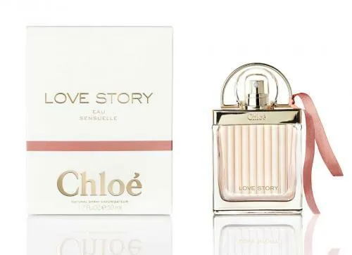 Chloé Love Story Eau Sensuelle Eau de Parfum 50 ml für Damen - Damenduft mit sinnlicher Orangenblüte und verführerischem Sandelholz, ideal für die warme Jahreszeit und feiert Ihre Weiblichkeit.