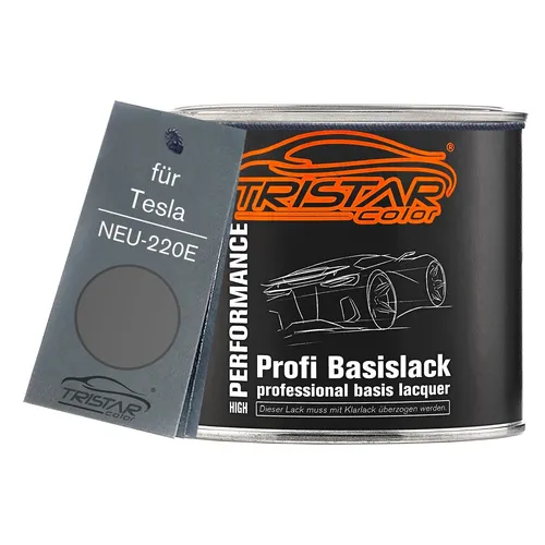 Autolack Dose spritzfertig für Tesla NEU 220E Magneto Metallic Shadow 0,5L