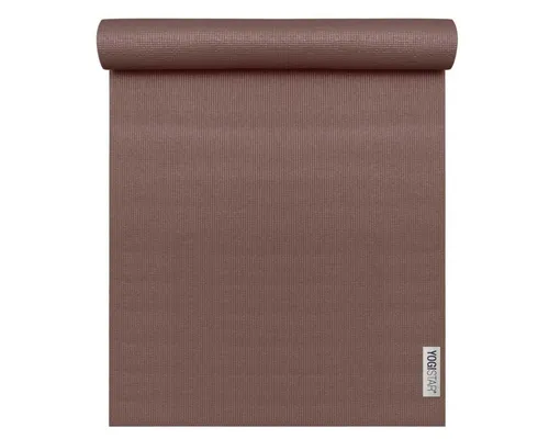 Yogamatte Yogimat® Basic Braun - Sportmatte mit guter Rutschfestigkeit, ideal für Einsteiger und Allergiker. Exzellentes Preis-Leistungs-Verhältnis für dein Yoga-Training.
