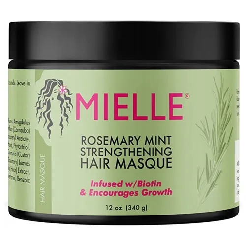Mielle Organics Rosemary Mint Stärkende Haarmaske mit Biotin 340 g