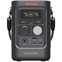 Jackery Explorer 300D tragbare Powerstation mit 288Wh LFP-Batterie - Leistungsstarke Powerbank mit 300W DC-Ausgang und 2x USB-C bis 140W, ideal für Camping, Reisen und Wohnmobile. Kompakt, leicht und mit LED-Anzeige für einfachen Einsatz.