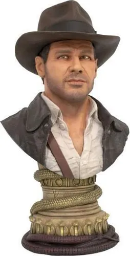 Diamond Select Indiana Jones: Jäger des verlorenen Schatzes 1/2 Büste - Spielfiguren, limitierte 1/2 Büste von Dr. Henry Jones, Jr. aus hochwertigem Resin, detailgetreu und auf nur 1000 Exemplare limitiert.