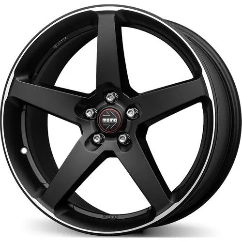 Alufelgen VOLKSWAGEN Tiguan 17" - MOMO WHEELS FIVE NERO OPACO DIAMANTATO - Felgen für VOLKSWAGEN Tiguan, 17" Aluminiumfelgen in elegantem NERO OPACO DIAMANTATO, perfekt für individuelle Fahrzeug-Optik und verbesserte Fahrleistung.