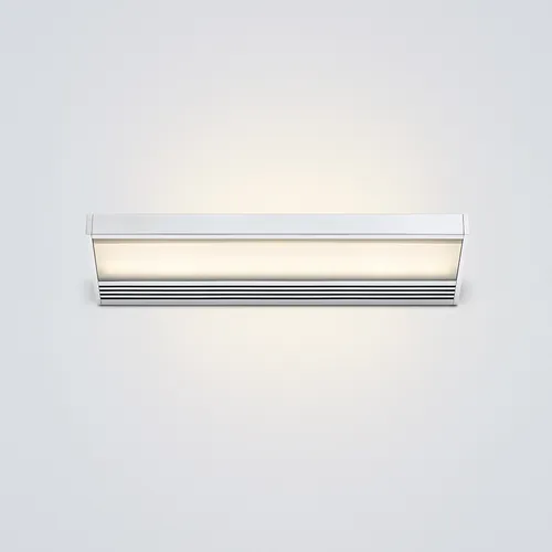 Serien Lighting LED-Wandleuchte SML² 300 - Poliertes Aluminium, DALI-fähig - Elegante LED-Wandleuchte SML² 300 von Serien Lighting: Ideal für Spiegelbereiche, bietet gleichmäßige Beleuchtung mit warmweißem Licht. DALI-fähig für flexible Helligkeitssteuerung und perfekte Integration in Ihr Bad.
