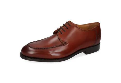 Melvin & Hamilton Benet 7 Leder-Derby Schuhe für Herren Schnürschuh Flache Absätze, Echtes Leder, Goodyear, Vegetabile Gerbung
