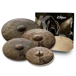 Zildjian KCSP4681 K Custom Special Dry Cymbal Pack - Zubehör für Schlaginstrumente, enthält 14'' HiHats, 16'' und 18'' Crashes sowie 20'' Ride für einen einzigartigen, trockenen Klang.