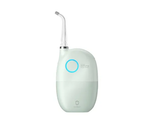 Oclean Munddusche AirPump A10 - grün - Elektrische Zahnbürsten mit USB-C Aufladung, 1200 mAh Akku und kompakte Größe für eine effektive Mundpflege und optimale Reinigung.