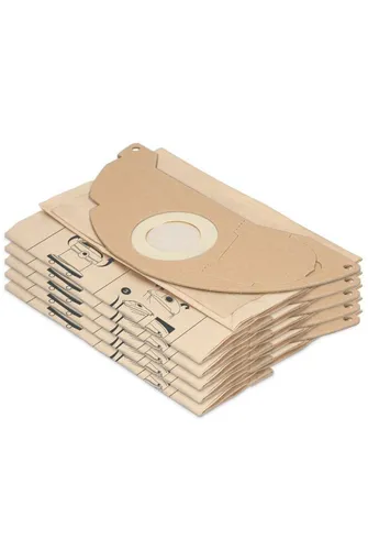 McFilter Staubsaugerbeutel (20 Stück) für Kärcher Modelle - Hochwertige 2-lagige Staubsaugerbeutel für Kärcher MV2, WD2 und weitere Modelle. Mit hoher Reißfestigkeit und formstabiler Deckscheibe für effektive Reinigung.