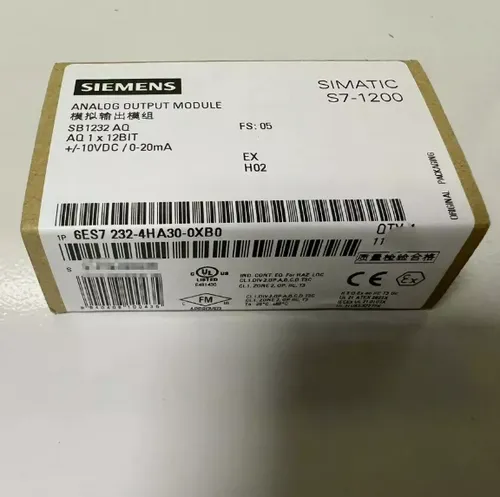 SIEMENS SB1232 AQ 6ES7 232-4HA30-0XB0 - SPS-Ein-/Ausgangsmodule, leistungsstark und ideal für die Automatisierungstechnik mit SIMATIC S7-1200 von SIEMENS.