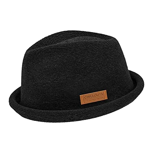 CHILLOUTS Tocoa Hat - Pork Pie Hut für Herren und Damen - Unisex Pork Pie Hut aus 100% Polyester, crushable und verstellbar für perfekten Sitz. Ideal für Reisen und Sommeraktivitäten, kombiniert Stil und Funktionalität.